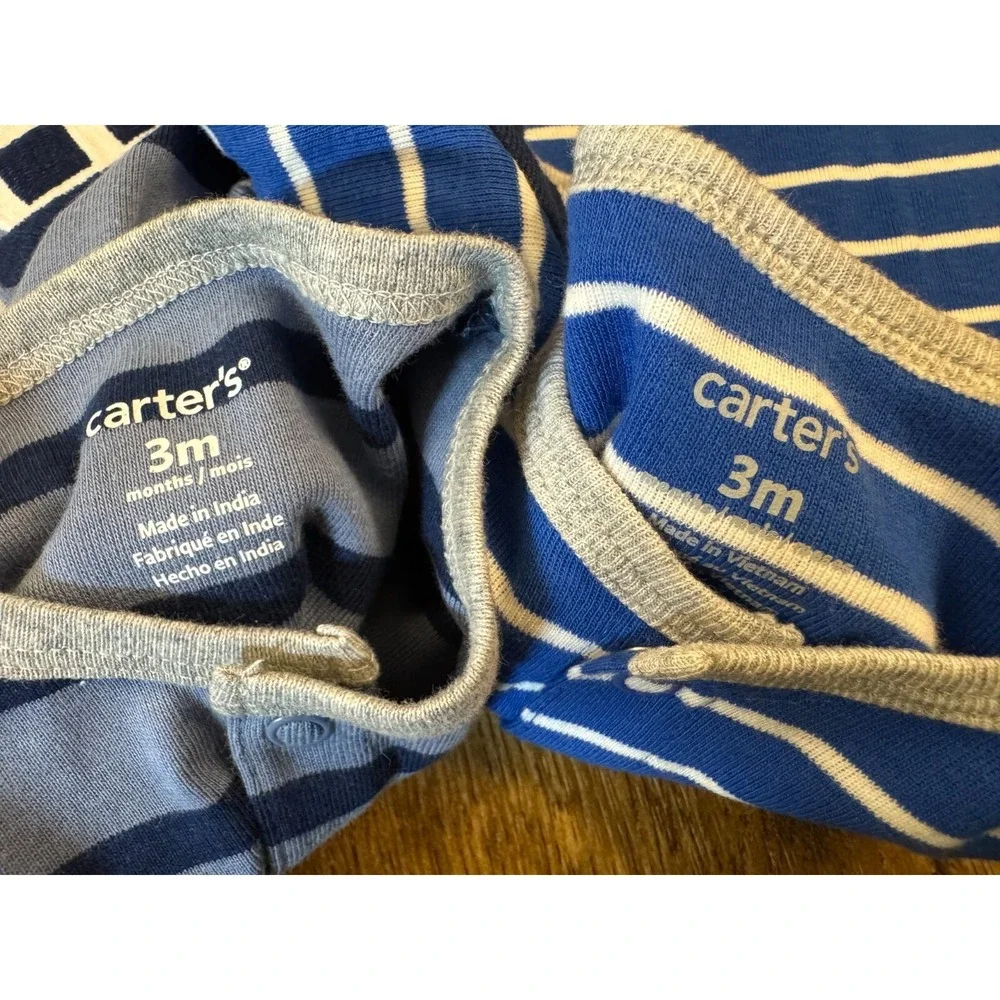 Carters Baby Boy Rompers 3 Months Summer‎ Clothes Lot Outfits Shorts Dump Truck